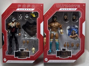 WWE Greatest Grudges '92 ULTIMATE WARRIOR vs PAPA SHANGO 7" Figure Edition Set - Picture 1 of 10