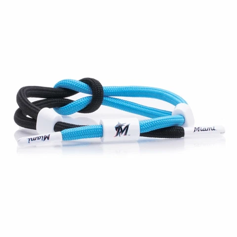 Rastaclat Miami Marlins Outfield Bracelet, MLB Adjustable Cover