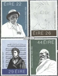Irlanda 468-471 nuevo 1982 escritores y Músicos - Imagen 1 de 1