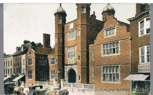 POSTCARD Archbishop Abbotts Hospital Guildford Wrench Series 1907 - Picture 1 of 2