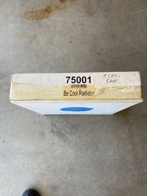 Be Cool Radiators, 16in Electric Fan, Part# 75001 - Image 1 of 3