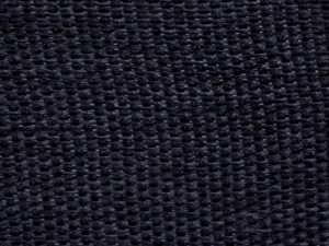 Polyester Vintage Linen Look NAVY Fabric / 60" W / Sold by the yard - Picture 1 of 1
