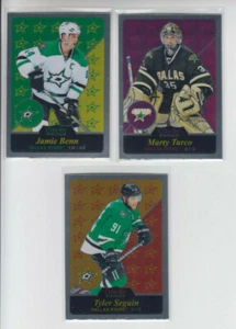 15/16 OPC Platinum Dallas Stars Retro 3 Cards - Benn Seguin Turco - Picture 1 of 2
