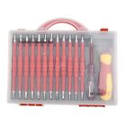 Essential Red 14 in 1 Magnetic Screwdriver Set Insulated Kit for Home or Work
