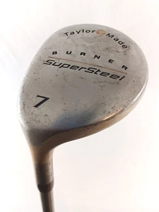 TaylorMade Burner Supersteel 7 Wood Left Handed Ladies Flex Graphite Shaft - Picture 1 of 9