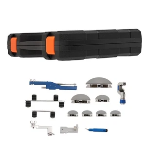 Ratcheting Pipe Tube Bender 1/4"-7/8" 90° Forward/Reverse Bending 7 Dies - Picture 1 of 20