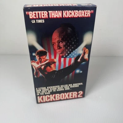 Kickboxer 2 VHS 1991 Action Martial Arts Original Release HBO Video - Image 1 of 3