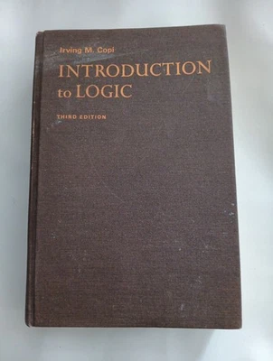 Introduction to Logic by Irving M. Copi - 1968 Hardcover Vintage - 3rd Edition - Image 1 of 4