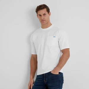 TOG24 Mens T-Shirt Premium Heavyweight Supersoft Casual Fit Pocket On Chest - Picture 1 of 22