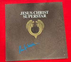 Andrew Lloyd Webber JESUS CHRIST SUPERSTAR Vinyl Album signed handsigniert JSA - Bild 1 von 3