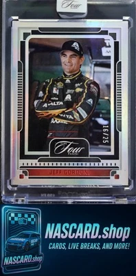 2025 Panini Turn Four #43 Jeff Gordon Red #/25 - Image 1 of 2