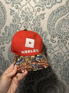 ROBLOX Video Game Hat Red Cap Snapback Youth￼Adjustable - Picture 1 of 4