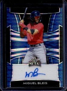 2025 Leaf Metal Miguel Bleis Auto Pulsar Blue #7/7 - Picture 1 of 2