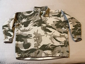 Men's CABELA'S Alaskan Guide Outfitter Thermocline 1/2 Zip Camo Pullover Sz 3XL - Picture 1 of 7