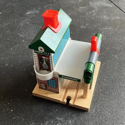Thomas The Train Wooden Suddery Station Lights & Sound Signal Station Tested - Image 1 of 4