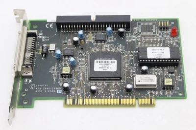 ADAPTEC AHA-2940 2940U SCSI 50 PIN PCI CONTROLLER CARD 50-PIN Rare Vintage - Image 1 of 4