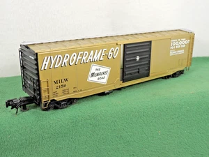 ATLAS MILWAUKEE ROAD 50' PS-1 GOLD BOX CAR HYDROFRAME #6578 O SCALE 3 RAIL NIB - Picture 1 of 12