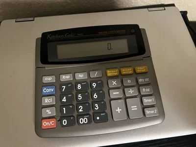 Kitchen Calc Pro Professional Recipe Conversion Calculator Master Chef Edition - Image 1 of 4