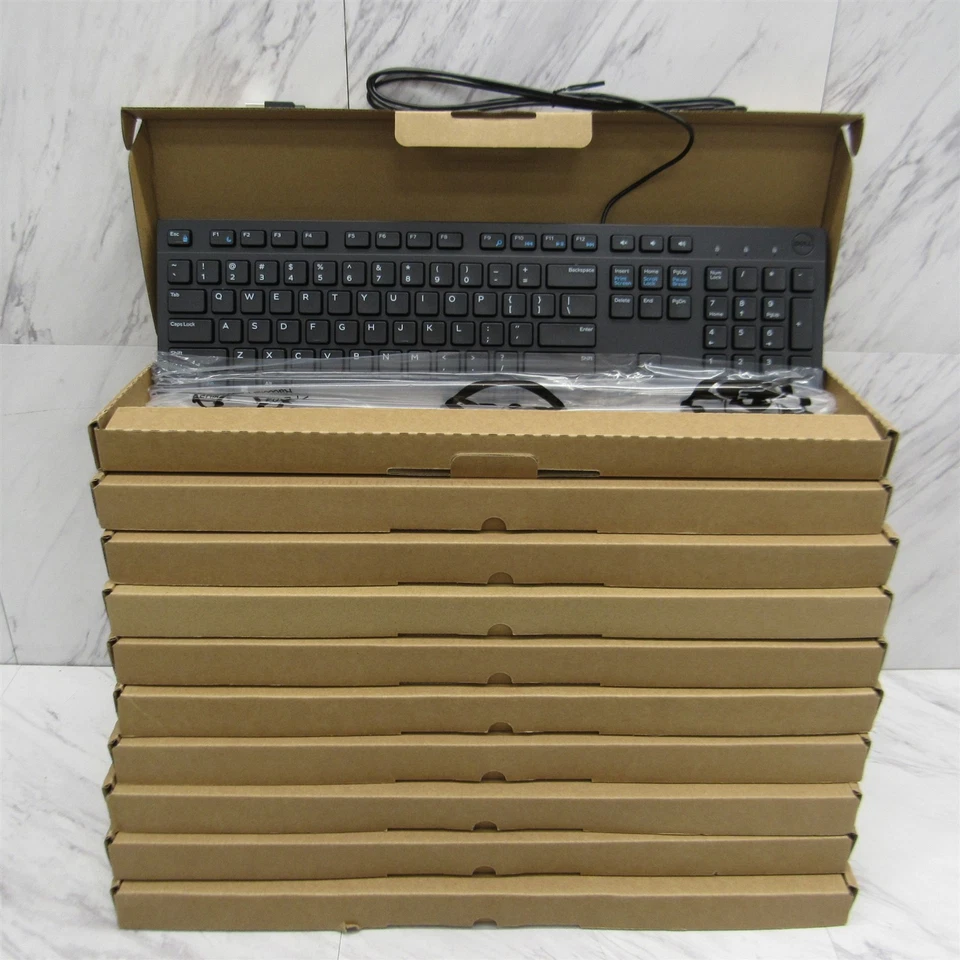 DELL KB216p 0006HY USB Keyboard Black SEE NOTES