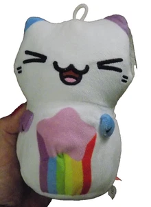 Kleptocats 7" Peluche Gato Wasabi Arco Iris Estrella Hiperbarba Muñeca Peluche Suave Usado en Excelente Condición - Imagen 1 de 2