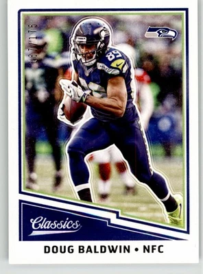 Doug Baldwin 2017 Panini Classics Blue Back 97 #/175 Seattle Seahawks - Image 1 of 2