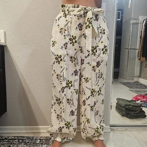 Free People Women's in The Midnight Hour Tapered Leg Pants Multicolor Medium - Picture 1 of 14