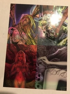 Darkchylde Chromium Box Topper 1997 NM+; Clear Chrome 4 Uncut Panel 7, 2, 45, 32 - Picture 1 of 9