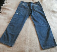 Marithe & Francois Girbaud Le Jean 36waistX32length faded/zip w/2 button