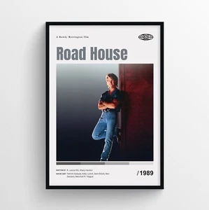 Road House Movie Poster Print, Wall Art - Unframed - Picture 1 of 3