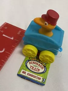 Jim Henson's Dinosaur Train Mr Conductor Collect & Connect Jazzwares New Tags - Picture 1 of 9