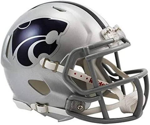 Kansas State Wildcats NCAA Replica Speed Mini Football Helmet Riddell Cover