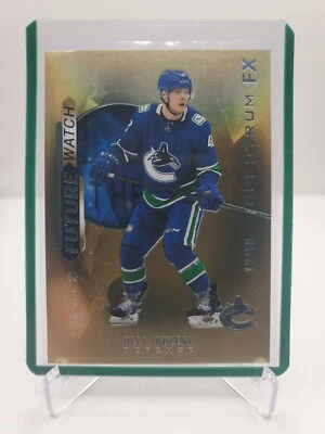 Olli Juolevi 2020-21 SP Authentic Spectrum FX Gold RC /50 - Image 1 of 2