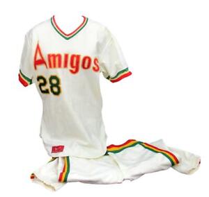 Miami Amigos 1979 Inter-American League White Home  Baseball Jersey/Pants 158876