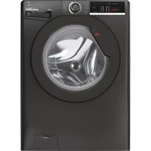 Hoover H3WO4105TABB4-80 10Kg Washing Machine Black 1400 RPM B Rated - Picture 1 of 9