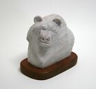 Victor Vigil Colorado Alabaster Baby Bear Sculpture
