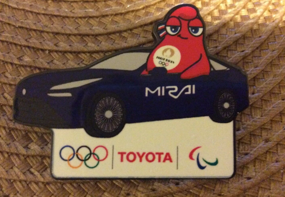 PARIS 2024 OLYMPIC GAMES  PIN  TOYOTA -3 - Image 1 of 1