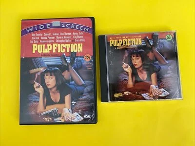 PULP FICTION (DVD & OST CD COMBO 1994) LIKE NEW CONDITION - FAST FREE SHIPPING - Image 1 of 4