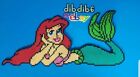 Ariel Kandi Perler Little Mermaid Disney Rave Edc Plur Hama Wall Art Bead Pixel 