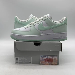 Size 12 - Nike Air Force 1 Low Mint Foam Mint Green White Leather (FZ4123-394) - Picture 1 of 8