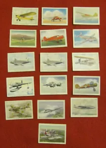 Group of 16 Wings Cigarette Cards, Series B - Picture 1 of 5