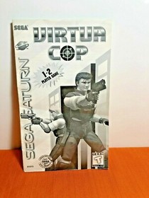 Virtua Cop Sega Saturn MANUAL ONLY 