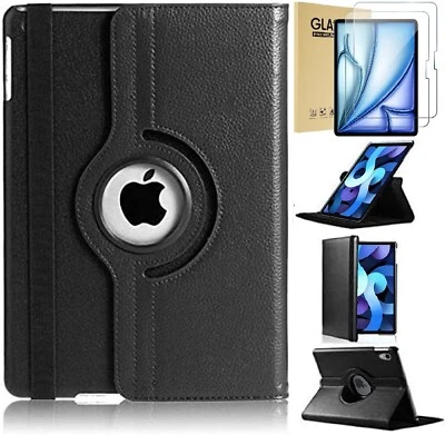 Case For iPad Air iPad Pro 11" 12.9" 13" 10.9" Cover Rotating Stand Shockproof - Image 1 of 4