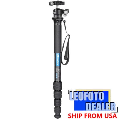 Leofoto MP-285C Monopod + LH-25 Mini Low Profile Ball Head Kit - Image 1 of 4
