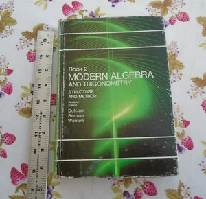 Modern Algebra and Trigonometry Book 2 Structure and Method Revised Edition 1973 - Picture 1 of 19