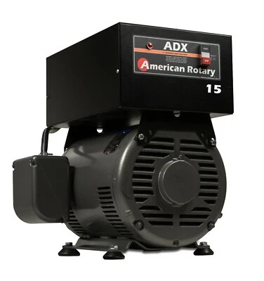 Convertidor de fase rotativo americano ADX15F 15 HP piso | 1 a 3 fases trabajo extremo Foto 1 de 4