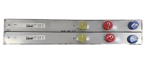 2 IKEA Magnetic Memo Reminder Note Bars Metal Strips Magnet Organizer 900.757.03 - Picture 1 of 4