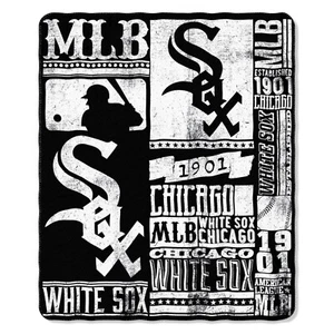 Chicago White Sox MLB Northwest 50"x60" Strength Fleece Throw Blanket - Picture 1 of 1