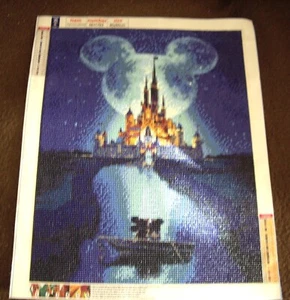 ARTE DIAMANTATA RIFINITA "DISNEY MAGIC"...PRONTA DA INCORNICIARE - Foto 1 di 1