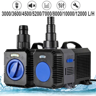 FOREVER SPEED Pompa per laghetto SuperECO CTP pompa di flusso pompa filtro laghetto pompa acqua 3000-12000