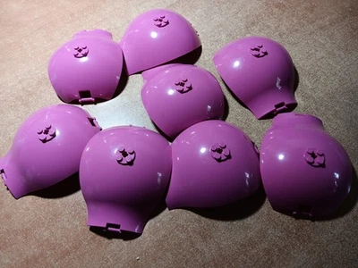 LEGO LOTE 8 PANEL ROSA OSCURO 10X4X13 MANGO CÓNICO CADA EXTREMO GLOBO #65783 Foto 1 de 2